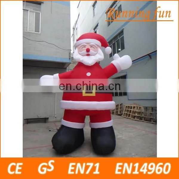 20ft Giant Inflatable Santa Claus,lighted Santa Claus Outdoor Christmas Decorations photo-6