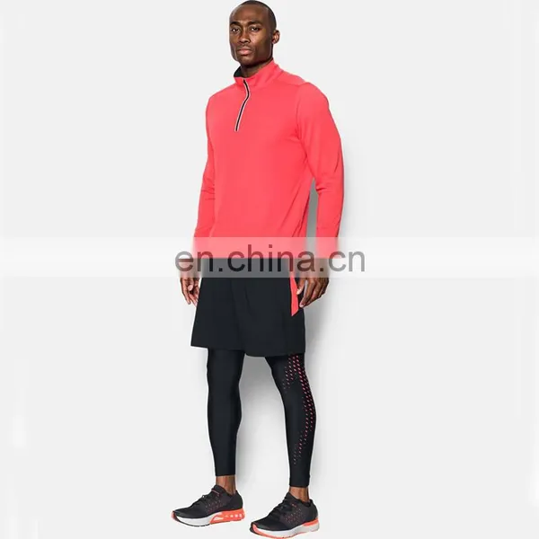 Workout Nylon Black Elastic Fitness Winter Sublimated Cycling Sport Gym Running Compression Tights Men photo-4