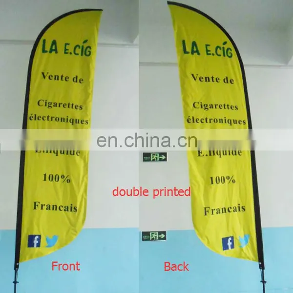 Feather Beach Flag Banner With Iron Spike for Sale photo-3