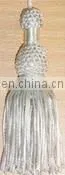 Silver Metallic Tassels Passementerie | Fashion Wholesale Metallic Tassels in Gold and Silver