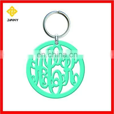 Wholesale Customized Acrylic Monogram Keychain photo-3