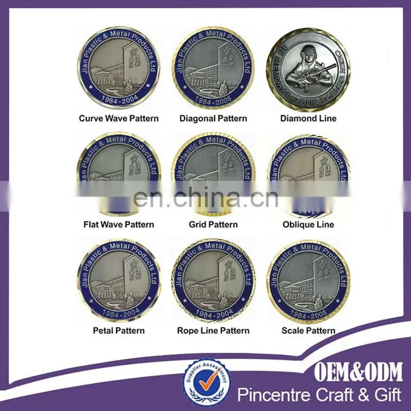 Custom Metal Dia Casting 3D Antique Military Commemorate Challenge Coin photo-6