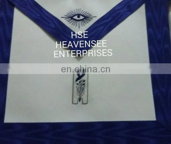 MASONIC REGALIA JUNIOR WARDEN APRON BLUE HOUSE OFFICER'S photo-3