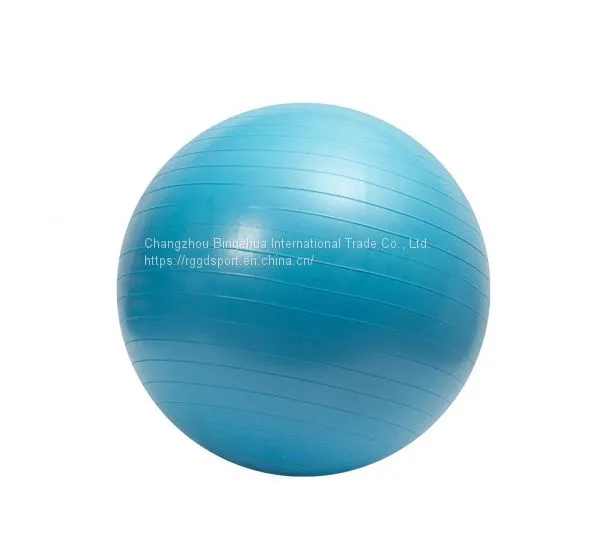 Customized Color Non-slip Anti-burst PVC Exercises Yoga Ball for Pilates