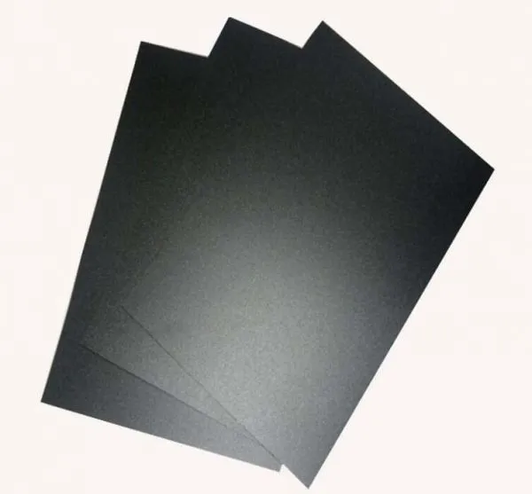 Black Transparent Velvet Polished Surface Printing ID Halogen-free Flame Retardant PC Film