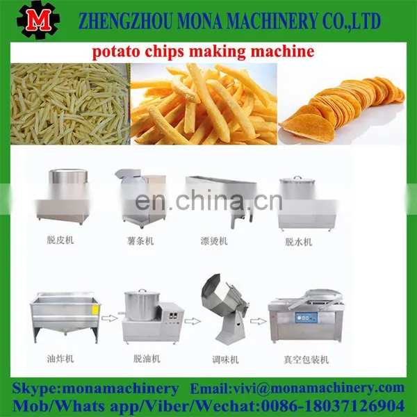 Multifunctional Potato Chips Production Line/sweet Potato Chips Machine/potato Chips Making Machine photo-2