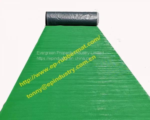 Transverse Ribbed Rubber Sheet(Transverse&vertical) From Qingdao Singreat in Chinese(Evergreen Properity ) photo-2