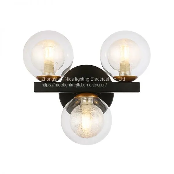 3 Light Bath Simple Hotel Wall Lamp