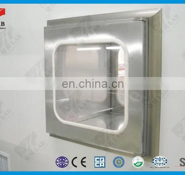 304 Stainless Steel Electronic Interlock Pass Through Box/ Transfer Box for Clean Room photo-3