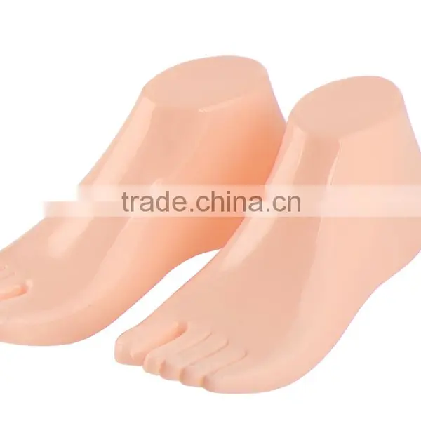 Plastic Foot Mannequin Dispaly Socks/shoes Feet Mannequin Model M0026-RJ1/2/3/4 photo-2