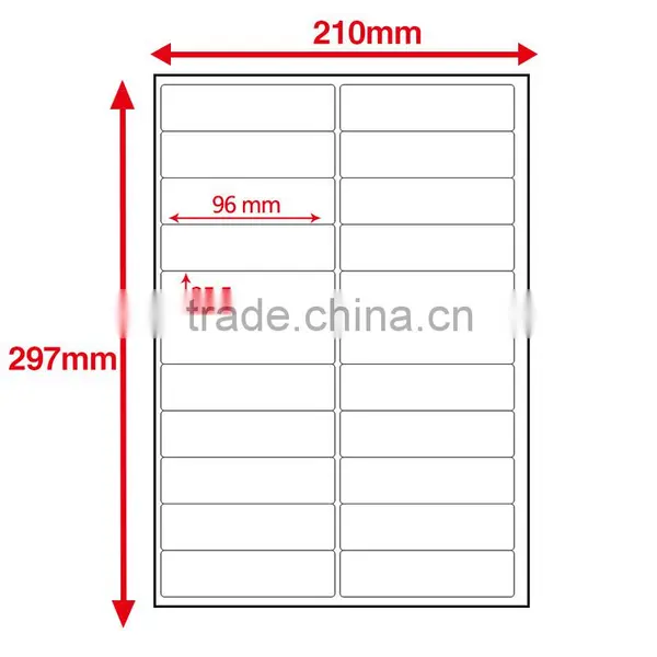 SINMARK Matte Surface 96mm*26mm Nail Sticker Printing Paper photo-2
