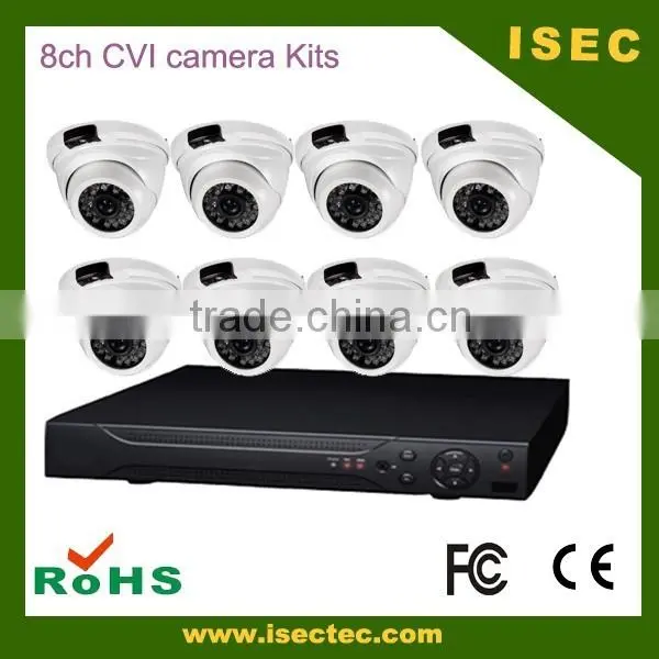 HD H.264 720P 8ch CVI Camera Kits With Bullet Cameras and 4channel P2P Camera Cctv Kit photo-6
