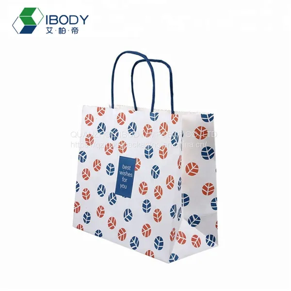 Custom Logo Brown Craft Packaging Gift Recycling Bag Kraft Paper Shopping Bag With Handle photo-4