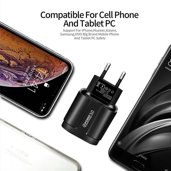 Usb Fast Charger Quick Charge 3.0 4.0 Universal Wall Mobile Phone Tablet Chargers for Iphone 11 Samsung Huawei Charging Charger photo-4