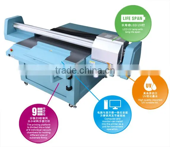 Factory Price Led uv Printer, uv Flatbed Printer (Galaxy UD-1312UFC) photo-2