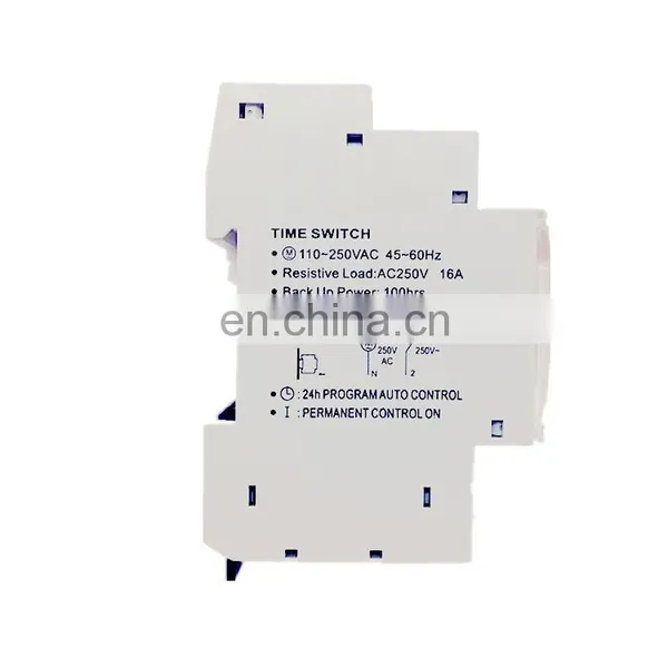 SUL180 15 Minutes Mechanical Timer 24 Hours Programmable Din Rail Timer Time Switch Relay Measurement Analysis Instruments photo-3