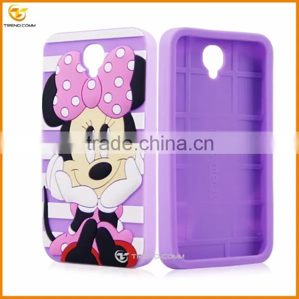 New Arrival Cute Cartoon Silicone Soft Cover Case for Alcatel IDOL3 photo-6