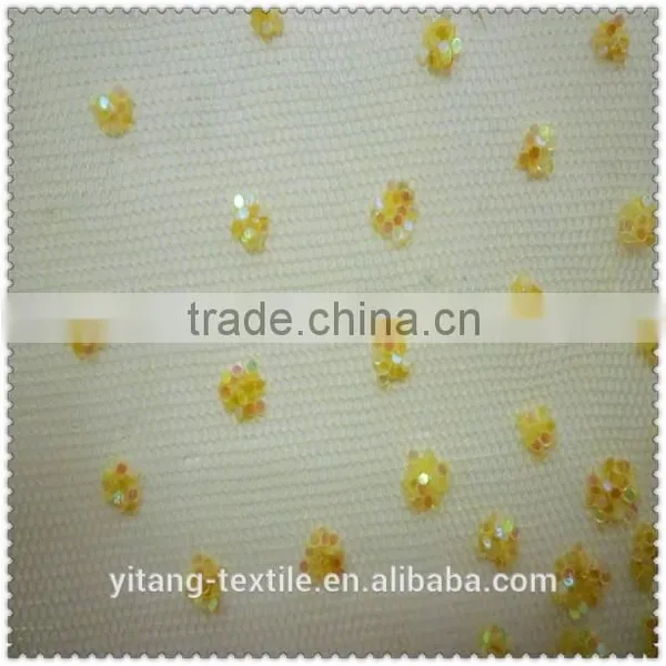 Dress Fabric Mesh With Glitter photo-4