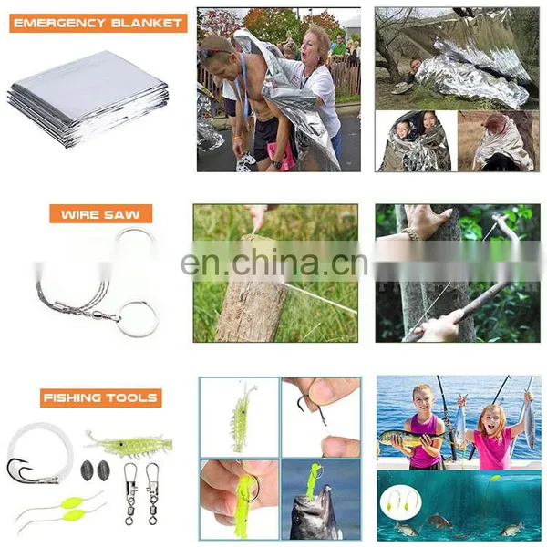 Hiking Hunting Disaster Camping Adventures Tactical First Aid Kit Bag SOS Emergency Survival Gear Bag Outdoor Survival Kit photo-2