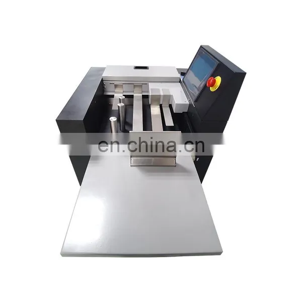 SFM-A3/2 Factory Supplier A3 Desktop Folding Machine With Two Plates Automatic Folder Machine Used for Pharmaceutical Industry photo-2