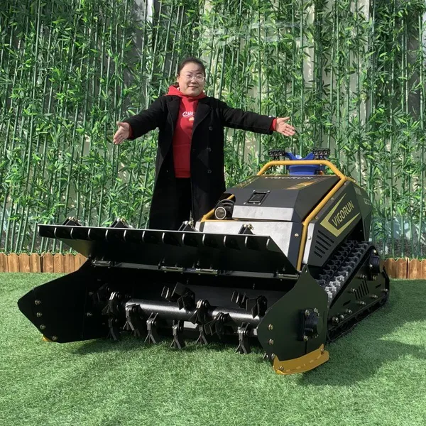 Remote Control Flail Mower (MTSK1000 With Flail Mower) Remotely Controlled Multi-purpose Flail Mower China Manufacturer Factory Distributor photo-2