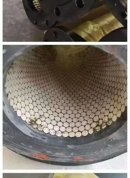Black Wear-Resistant and Heat-Resistant Ceramic Rubber Lining Mortar Hose Synthetic Rubber Water Application Suction Hose photo-2