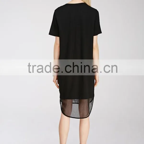2015 China Manufacturer Customized Ladies Print Casual Dress photo-2
