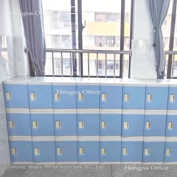 Long-lasting 9-Door ABS Plastic School Wardrobe for Students in Hallways or Dorms|3 x 3 Storage Locker photo-5