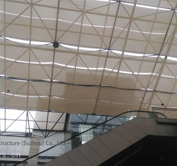 Hangzhou, Zhejiang Atrium Glass Skylight Canopy, Customization and Construction of 6+6 Safety Glass Grid Structure Atrium Glass Roof photo-2