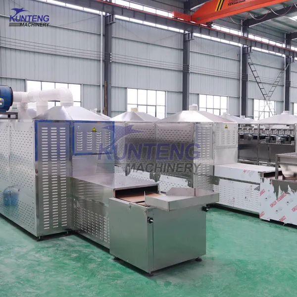 Industrial Microwave Drying Shrimp Crayfish Tail Meat Chicken Duck Meat Herb Dryer Sterilizing Machine EPC photo-5