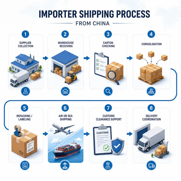 China Logistics Agent for Importers Buying From Chinese Suppliers photo-5