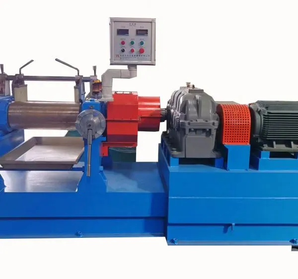 High Capacity Two Roll Open Mixing Mixer Machine for Truck and Bus Tire Compound Preparation photo-2
