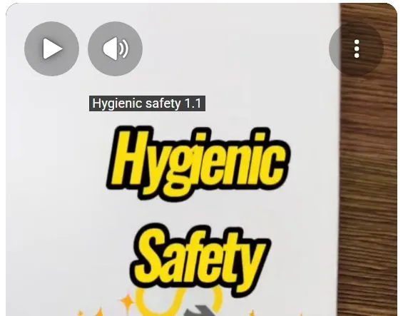 Hygienic Safety White PU Conveyor Belt.
