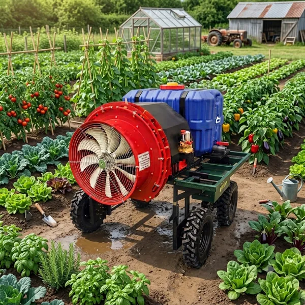 Radio Controlled Air Power Water Sprinkler Vehicle | Heavy Duty Agricultural Spraying Machine for Farm Irrigation