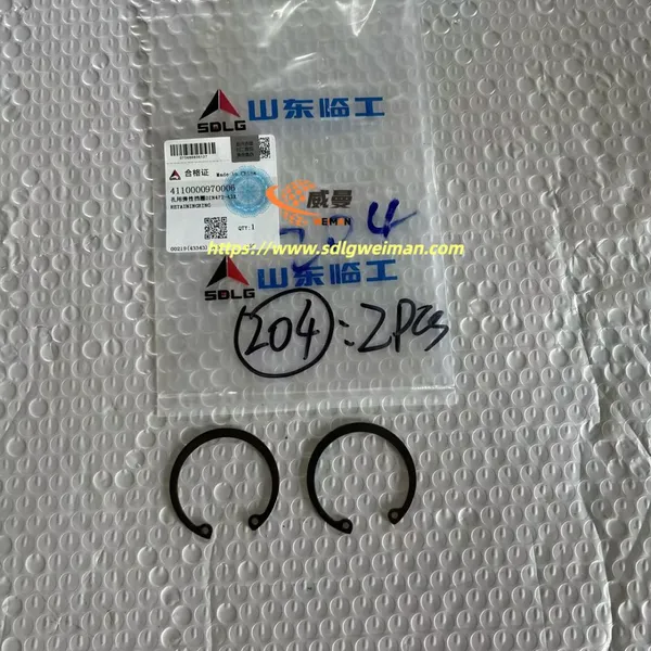 ORIGINAL SDLG RETAINING RING 4110000970006 APPLY FOR SDLG MOTOR GRADER G9180 G9190 G9200