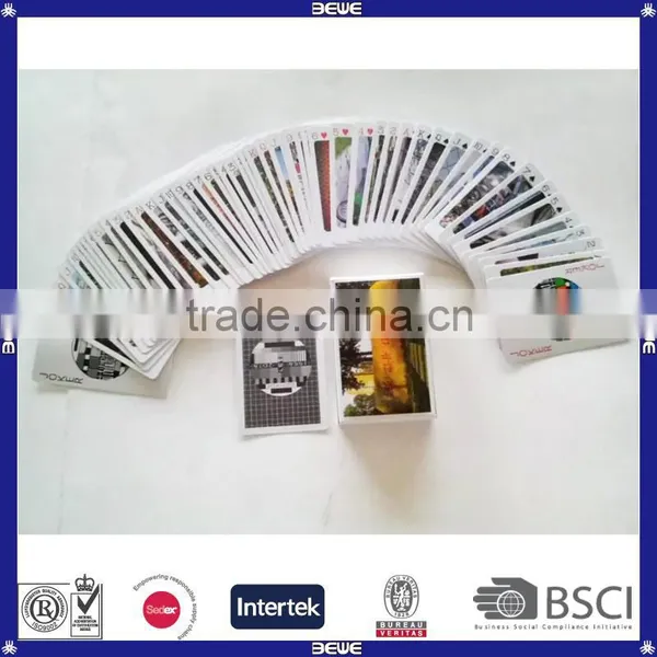Promotional Advertising Customized Two Side Playing Cards photo-3