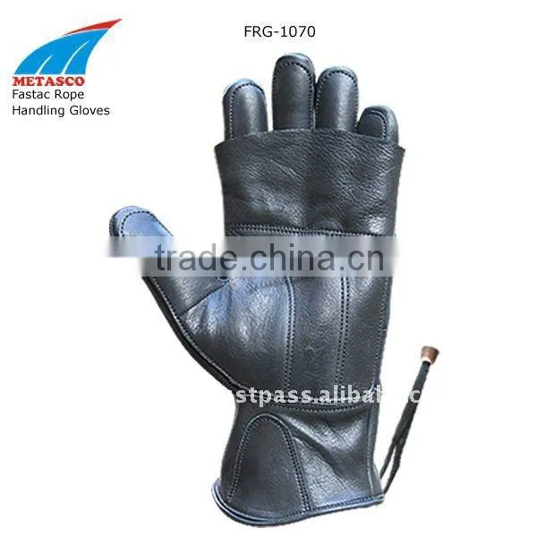 Fast Rope Handling Gloves, Leather Rope Handling Gloves