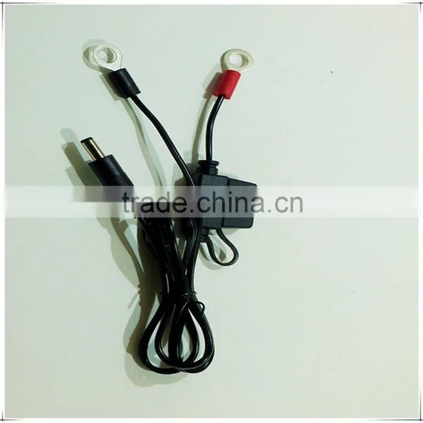 UL SPT-1 18AWG Cable With DC 5521plug , Molding 3A Fuse and 8.5mm Ring Termional Cable Set photo-5