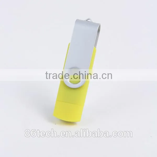 Chinese Bulk Promotion OEM Logo Ultra Thin Swiveling USB Flash Drive photo-3