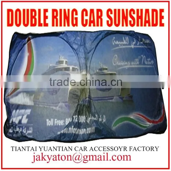 Tyvek Car Sunshade Fold Car Sunshade Ring Car Sunshade Car Sun Shade Car Sun Visor Car Accessories photo-5