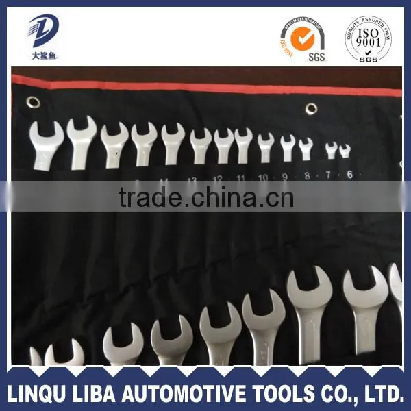 Chrome Plated Forged Carbon Steel One Open End Spanner Set photo-3