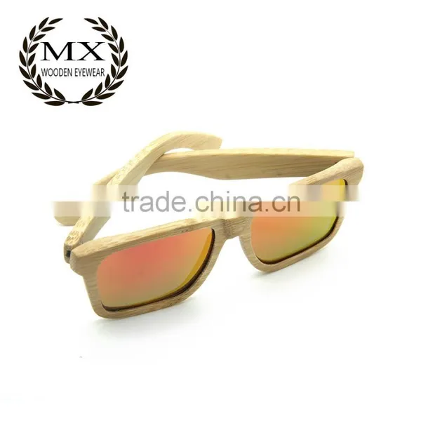 Stain White Color or Any Color Bamboo Sunglasses photo-3