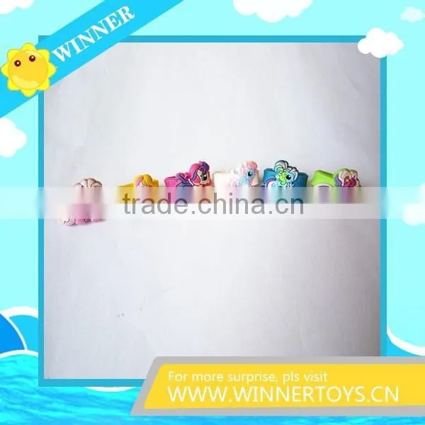Cute 3D Soft Pvc Finger Ring