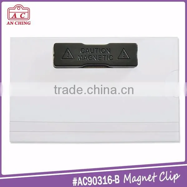 High Quality Name Magnet Badge With Plastic Housing 33x11mm photo-5