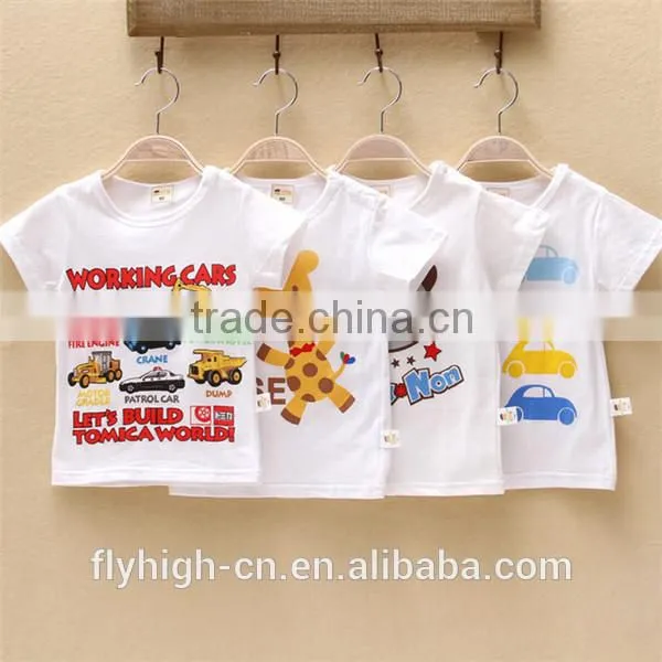 Round Neck Kids t Shirt Custom Cotton t Shirt Children photo-4