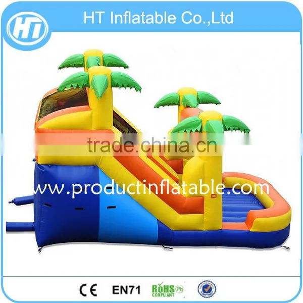 Customized Yellow Inflatable Slip n Slide for Adult, Giant Inflatable Slide For Sale photo-3