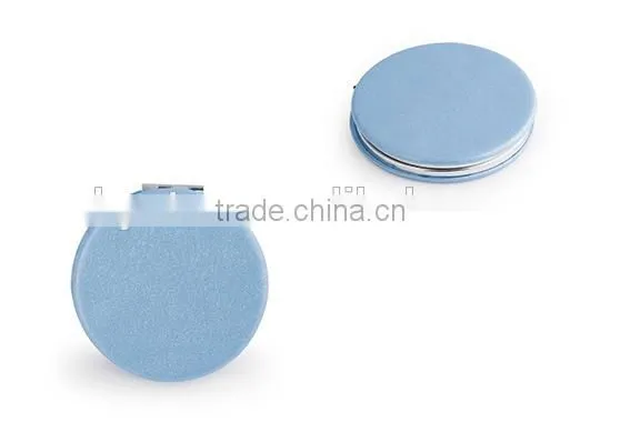 Hot Sale PU Double Round Mirror Cosmetics photo-3
