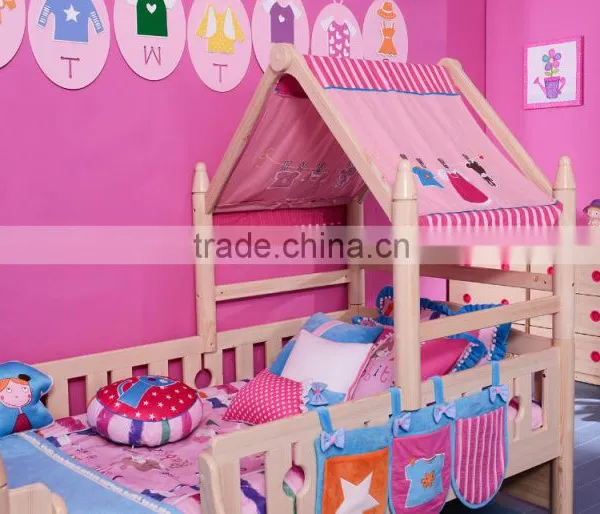 New Design Bed Baby Cots With Children Table and Chair photo-4