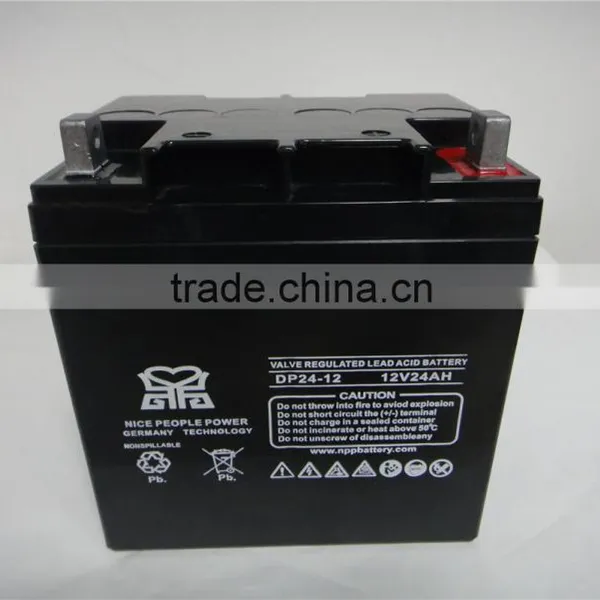 High Quality Lead Acid Battery 12V24AH for Solar System photo-2