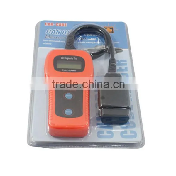 2015 Top-Rated High Quality U480 CAN-BUS OBD OBD2 Code Reader Scanner U480 Code Reader for VW U480 Scanner photo-5